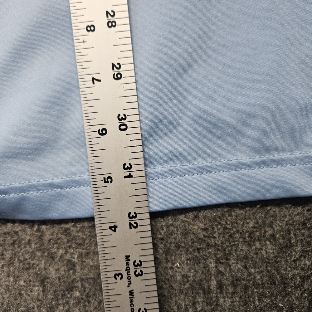 PETER MILLAR x ROYAL MELBOURNE Mens Polo Shirt Size XL Summer Comfort Golf Blue - Picture 8 of 8
